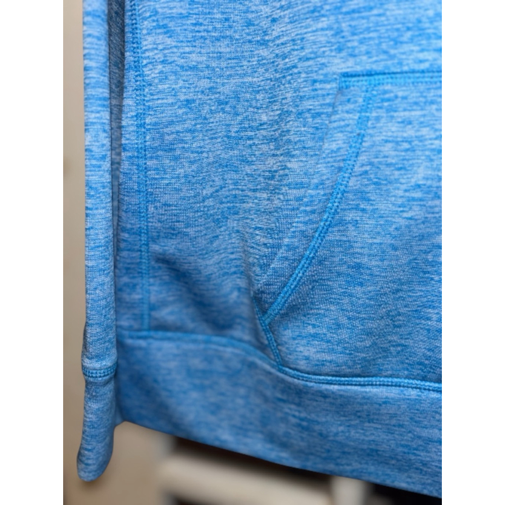 Under Armour Womens Blue & Orange Coldgear Fleece Pullover Hoodie Sporty NO SIZE - Picture 7 of 14
